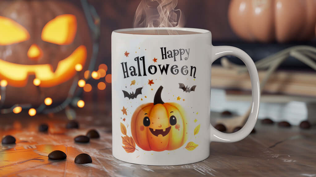 Happy Halloween Tasse