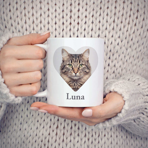 Personalisierte Haustier-Tasse mit Herz